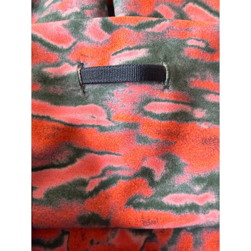 Lululemon Wunder Train High Rise Short 8 Size 6 Pink Orange Abstract Camo Camo - Picture 5 of 8